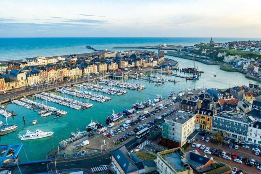 Bel Appartement Vue Mer Centre-Ville, Face Plage Dieppe Eksteriør bilde
